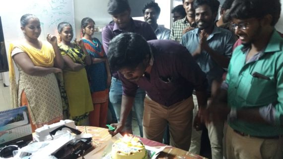 Employee's Birthday Celebration we celebrate our Employee's Birthday with our team